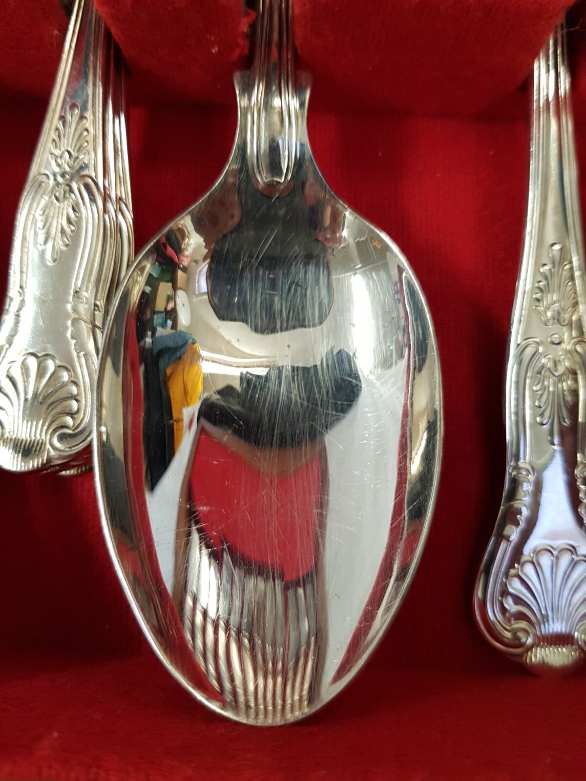 44 Piece Cutlery Canteen, Kings Pattern, from Osborne, EPNS eBay