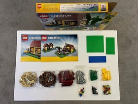 LEGO Creator: Log Cabin (5766) 100% Complete, Excellent Condition