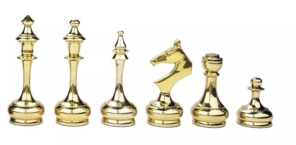 The Collector Series Plastic Chess Pieces - 3.75 King