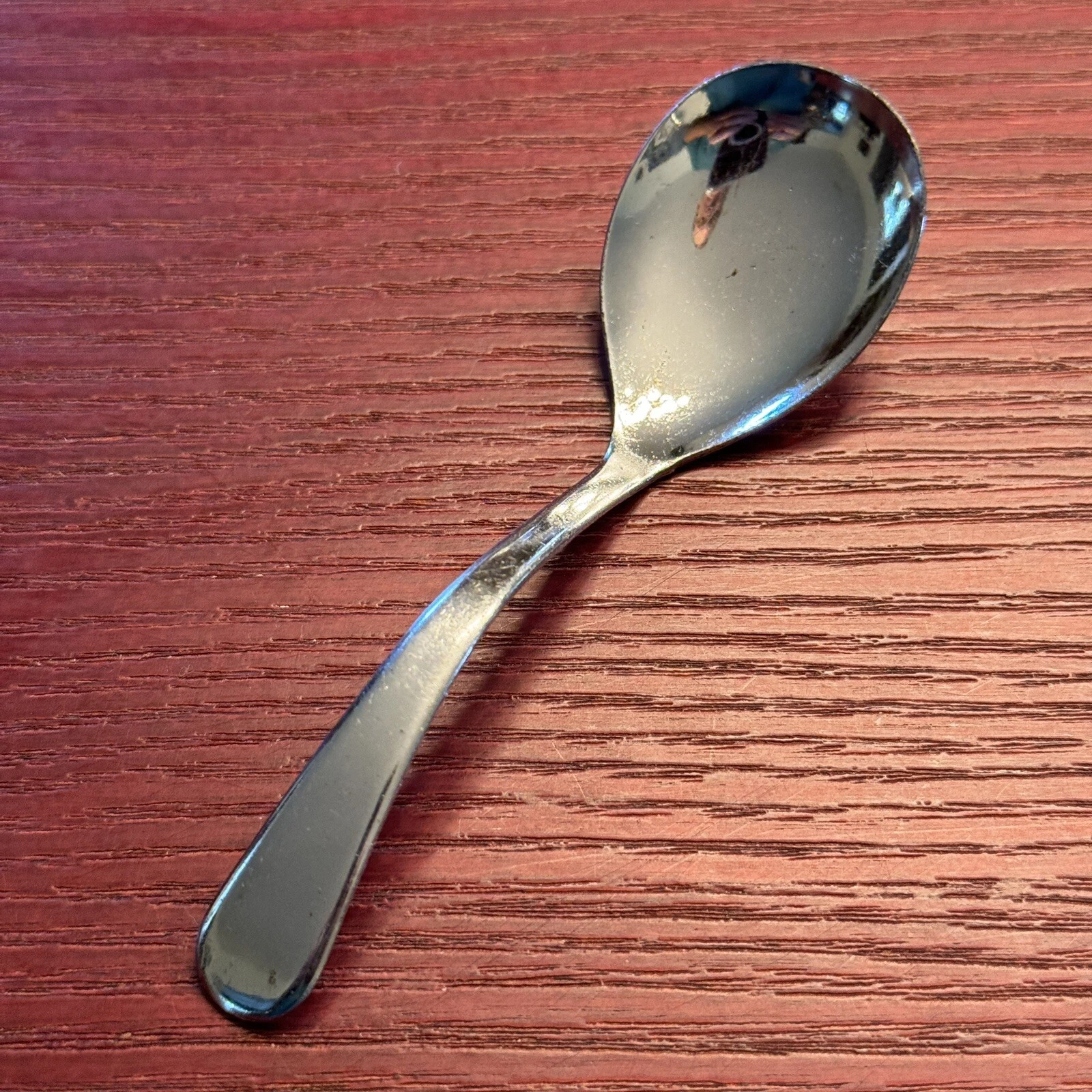 Sheffield England Stainless Chromium Plate 4.5" Feeding Spoon