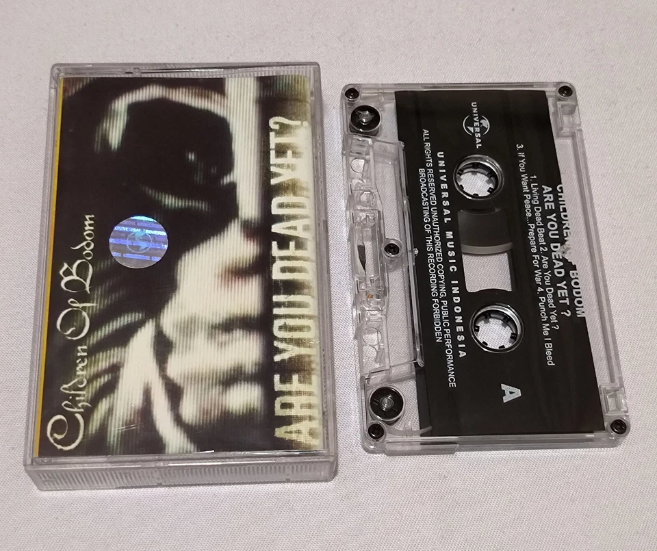 Children of Bodom - Are You Dead Yet 2005 Alexi Laiho - original indonesia tapes - Image 3 of 4