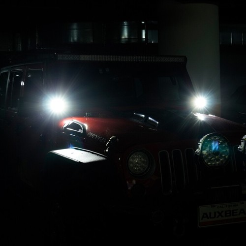 AUXBEAM 3" LED Light Cube Bar Combo Beam Pods Driving Fog Lamp Offroad ATV UTV - Afbeelding 6 van 12
