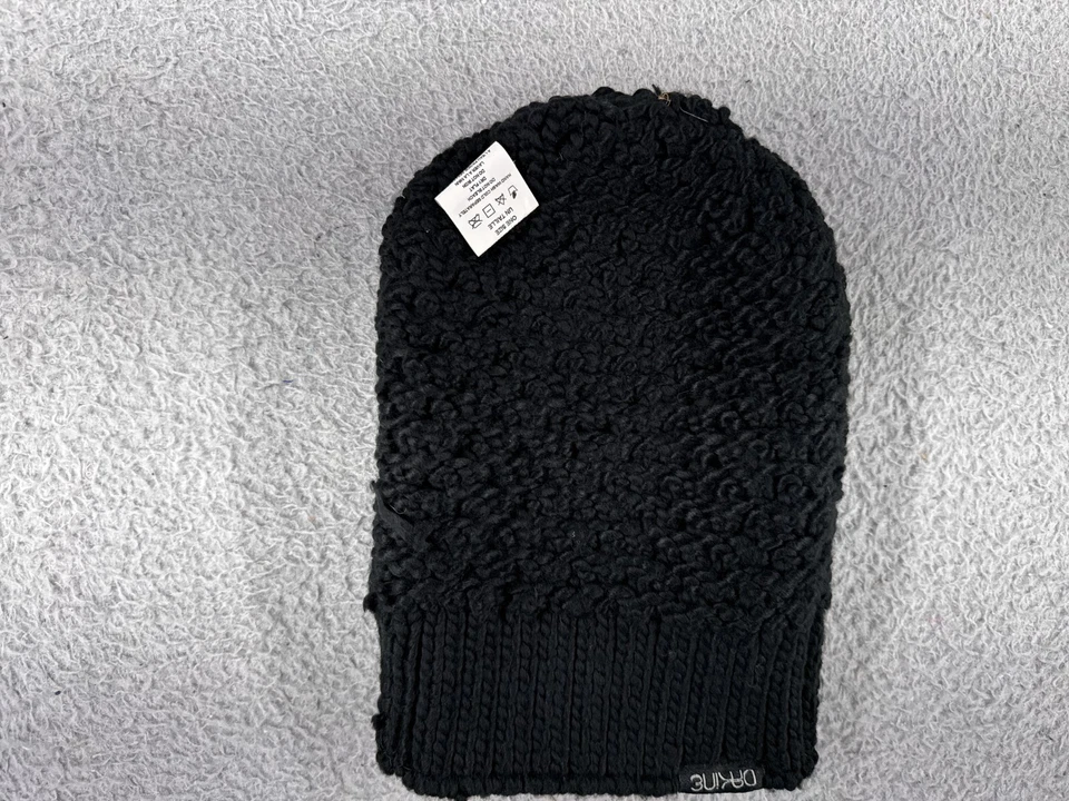 Dakine Beanie Toque Womens One Size Black Knit 100% Acrylic Winter Warm Snow Ski - Image 3 of 4
