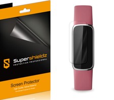 3X Supershieldz Clear Full Coverage Screen Protector for Fitbit Luxe
