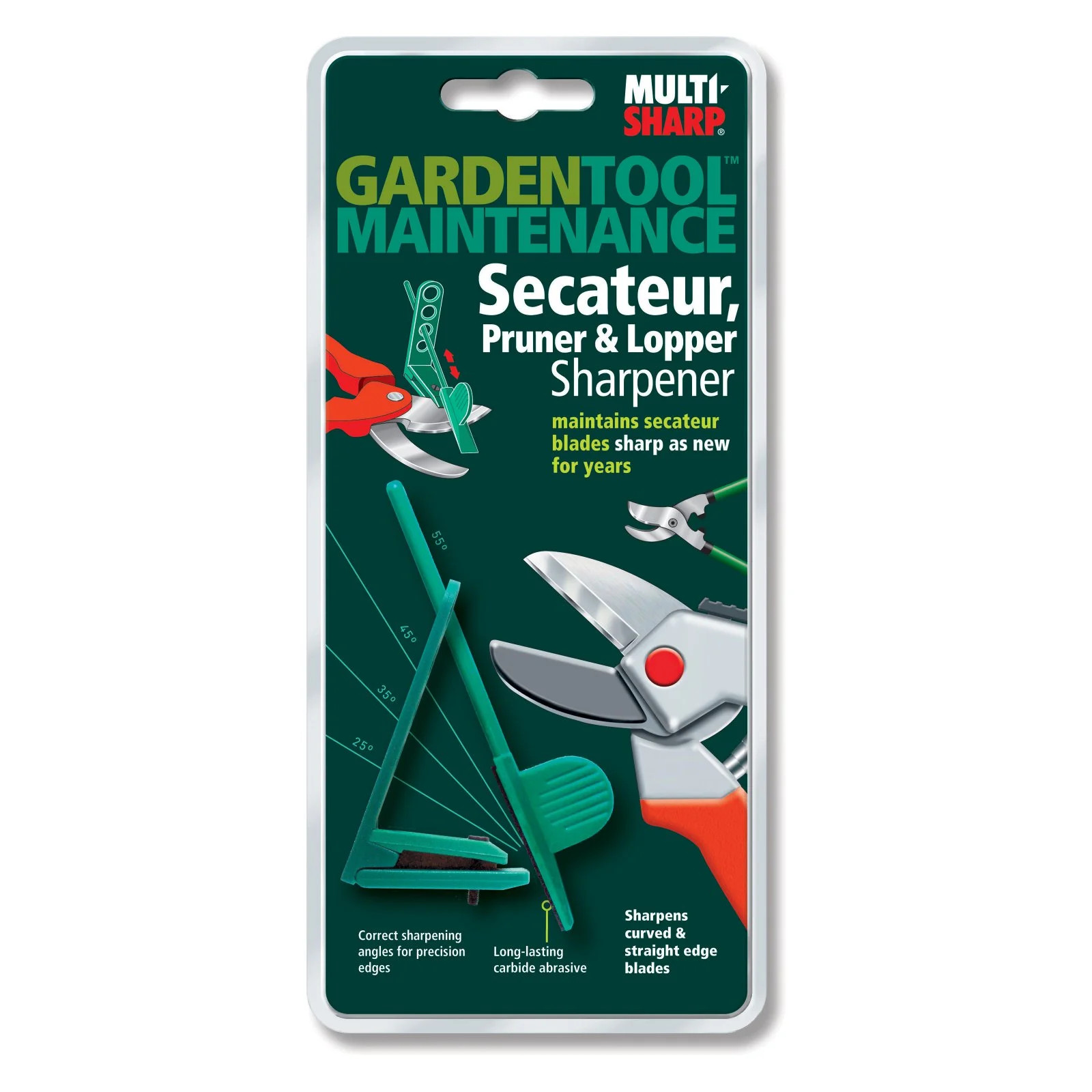 MULTI SHARP SECATEUR PRUNER & LOPPER SHARPENER 1601