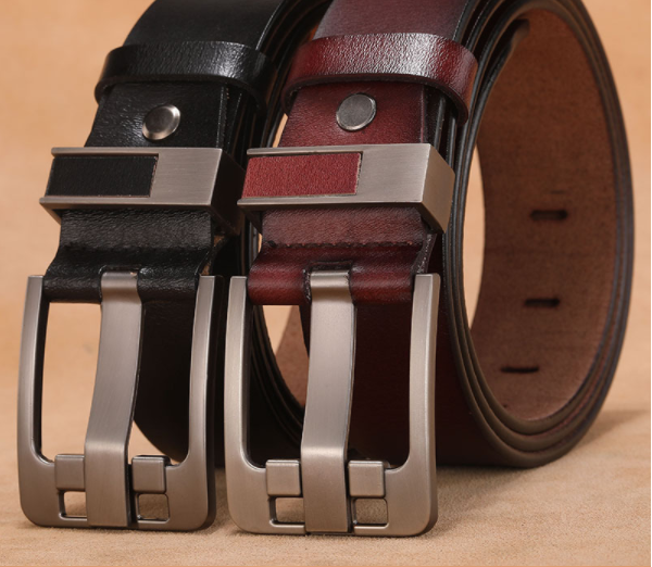 2022 Genuine Leather Belt Men 105cm /120cm Large Size Luxury