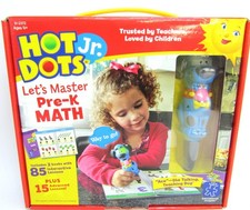 Educational Insights Hot Dots Jr. Let's Master Pre-K Math Set With 100 Lessons