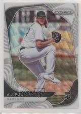 2020 Panini Prizm Tier II White Wave Prizm AJ Puk #194 00e8