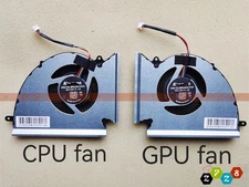 New MSI GE76 Raider 10UE GP76 Leopard 11UE MS-17K3 MS-17K2 CPU & GPU Cooling Fan