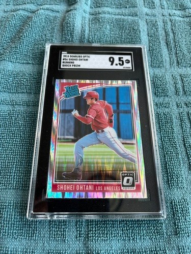 2018 Panini Donruss Optic Rated Rookie Shohei Ohtani #56 Running Shock  **RARE**