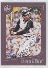 2019 Panini Diamond Kings Plum Framed Roberto Clemente #5 HOF 0t2