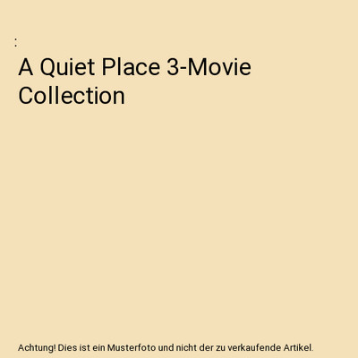 A Quiet Place 3-Movie Collection