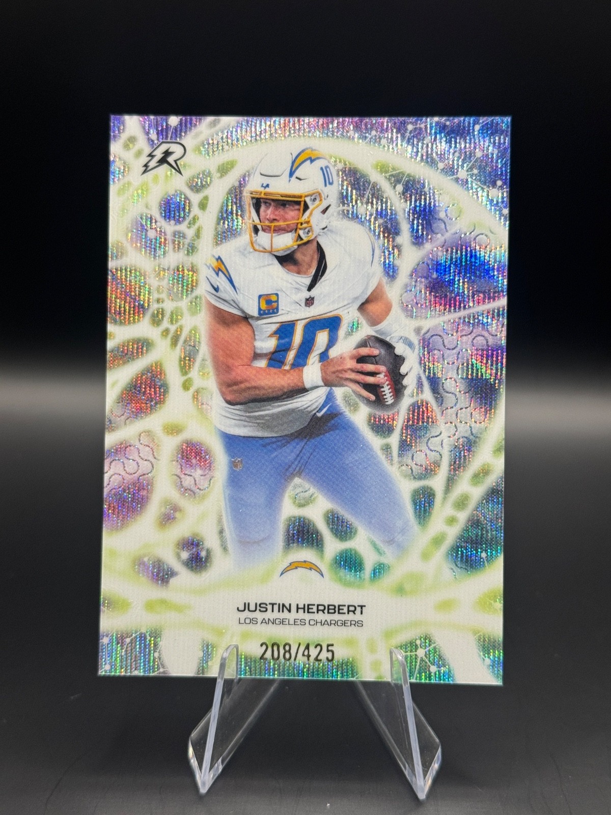 2025 Topps Resurgence Justin Herbert Protonyx Surge 208/425 #PT-7