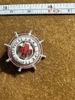 Vintage American Red Cross - Life Saving Service Life Preserver Pin - ARC Brooch — photo 2