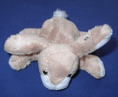 Steiff Hase Hoppel liegend ca 16 cm KF 281310 hellbraun