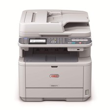 OKI MB471w A4 Mono Multifunction Laser Printer MB417dnw Low page count