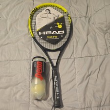 Head Tour Pro Tennis Racket 110" Oversized Head Nano Titanium 4 3/8" Brand New
