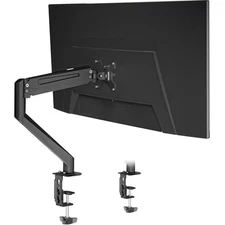 Suptek Single Monitor Arm 13 to 34 Inch,Adjustable Gas Spring Monitor Desk Mo...