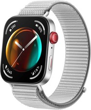 Reloj inteligente Huawei Watch Fit 3 1.82″ AMOLED gris plateado correa de nailon Android/iOS