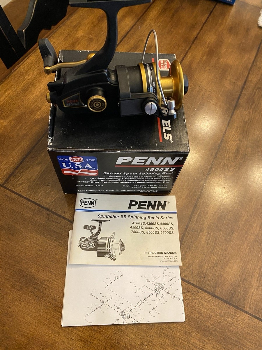 PENN Spinfisher 4500SS スピンフィッシャー ４５００ＳＳ Penn 4500SS Spinning Fishing Reel 4500 SS in Shape Must See for