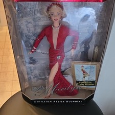 Mattel Barbie Marilyn Monroe Gentlemen Prefer Blondes Hollywood Legends Doll