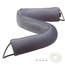 MAGZO Door Draft Stopper 36 Inch Under Blocker Noise Weighted Wind Guard for