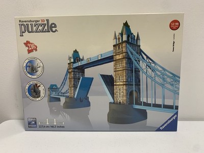 Ravensburger 3D Premium Puzzle Tower Bridge London 216 Easy Click Pieces Sealed