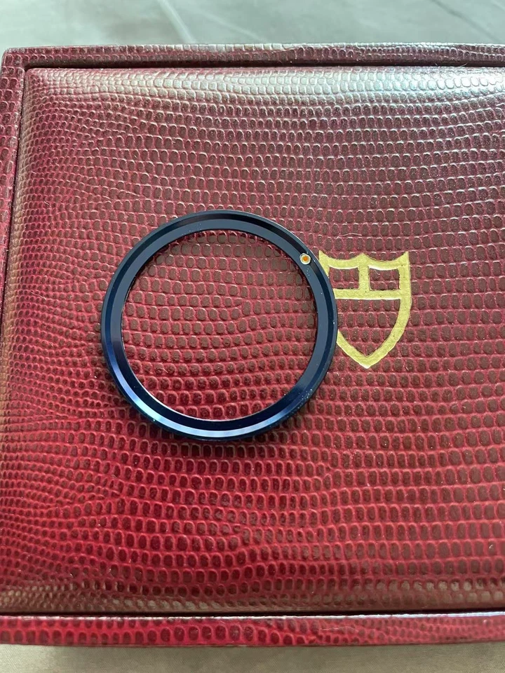 Vintage R T Flat 4 Bezel, Navy Blue, Fit For 1680, 5513, 9411, 9401, 1665 - Image 4 of 4