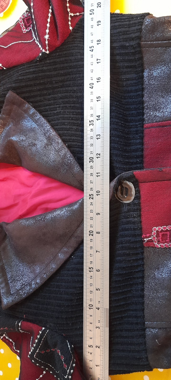 Save The Queen Mesh Patchwork Trench Boho Vintage… - image 11