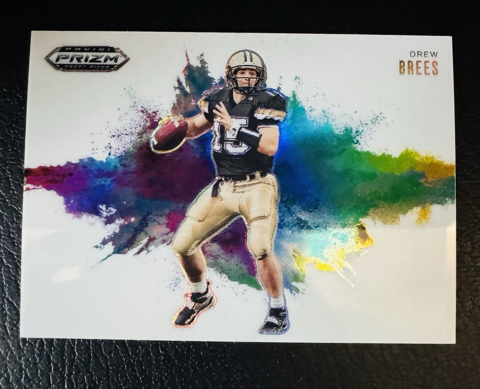 2025 Panini Prizm Draft Picks - Drew Brees Color Blast #30 Purdue Boilermakers