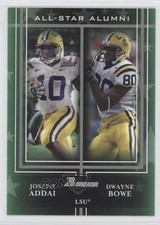 2009 Bowman Draft Picks Silver 11/50 Joseph Addai Dwayne Bowe #AAC5 0f3