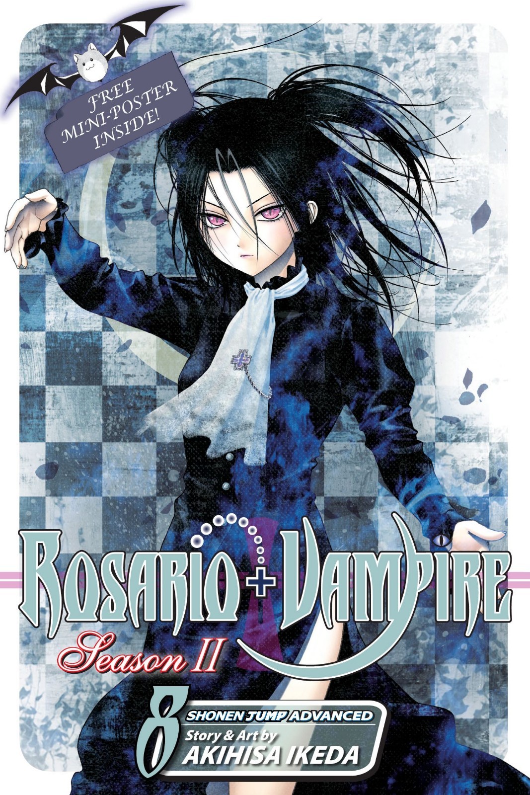 Rosario + Vampire Season II Vol. 8 -  (Manga Tankobon, 2012 1st English Edition)