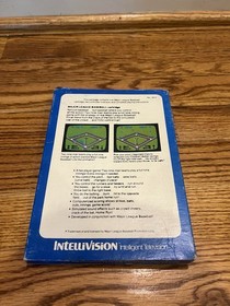 Intellivision Lot Of 4 Sports Games NBA BASKETBALL, NFL FOOTBALL, MLB + Soccer