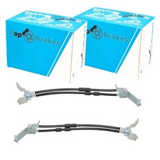 2X RAP BRAKES BREMSSCHLAUCH HINTEN LINKS+RECHTS passend für FORD TOURNEO TRANSIT