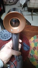 100 Genuine Dyson Supersonic Hair Dryer HD07 Nickel Copper with 3 attachments
