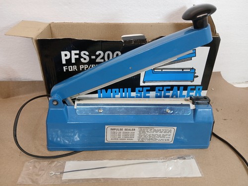 PFS-200 Impulse Sealer Electric 8 Inch Heat Sealing Machine