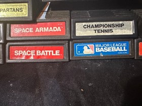 intellivision Games Lot Of 10 with a Intellivoice module