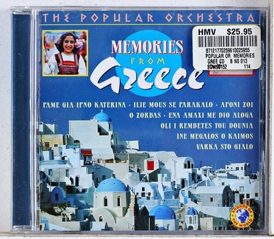 Popular Orchestra - Memories from Greece (CD 1996)