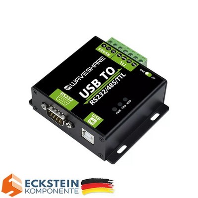 WaveShare CH343G USB TO RS232/485/TTL Interface Konverter Industrial Isolation