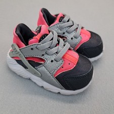 Baby Nike Huarache Run Sneakers Shoes Size 4C Infant's Hot Pink