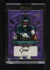 2024 Wild 5 Card Draw Stacked Deck Hobby 1/4 Johnny Wilson Rookie Auto RC 16wc. rookie card picture