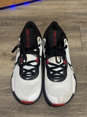 Nike Renew Elevate 3 Men's Low Top Lace-Up Sneakers White/Black/Red DD9304-100