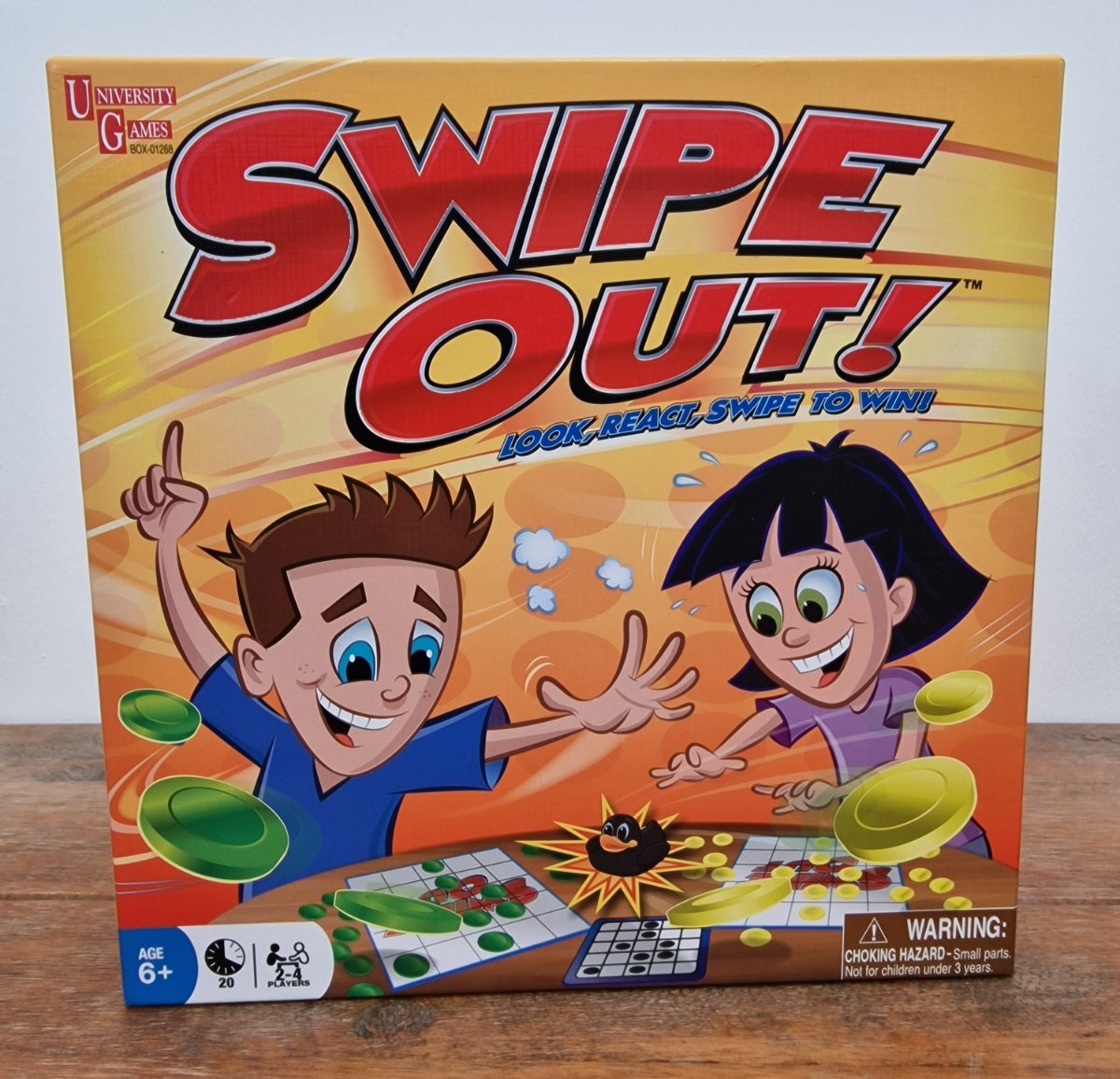 Swipe Out interactive kids & family game multiplayer BRAND NEW
