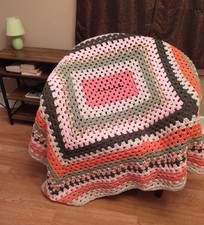 Crochet Granny Rectangle Afghan