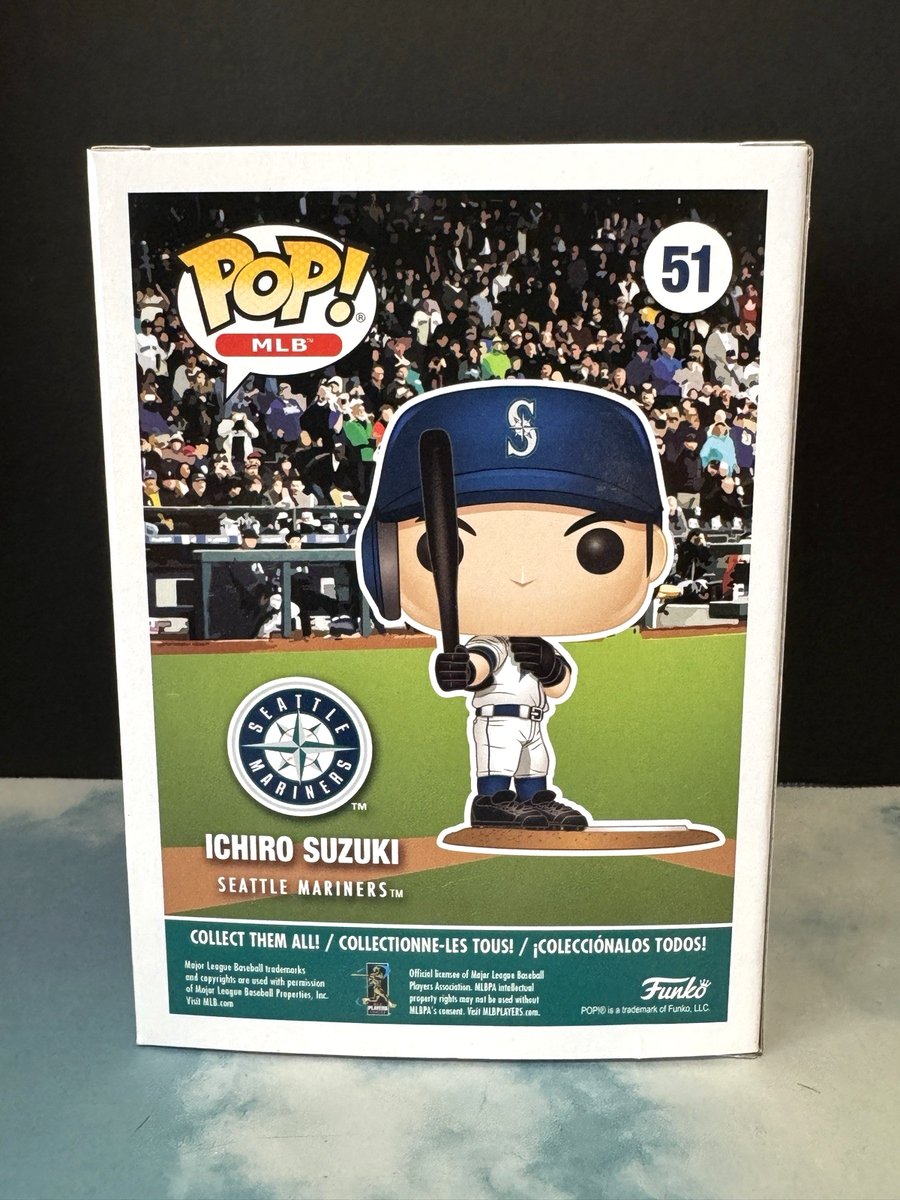 Funko Ichiro Suzuki フィギュア 51 Funko Pop! Sports MLB Seattle Mariners Ichiro Suzuki (Blue Jersey