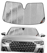 Windshield Sun Shade for Audi A8 Quattro/S8 Without HUD - 2011-2018 Silver