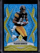 2025 Panini Phoenix Plaxico Burress Light Blue Mojo #/85 Steelers