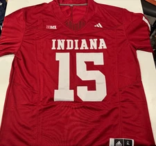 Fernando Mendoza Indiana Hoosiers Football Jersey Red Stitched