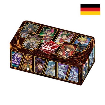 Yu-Gi-Oh!  25th Anniversary Tin: Dueling Heroes Tin Box 2023 Deutsch 1. Auflage 