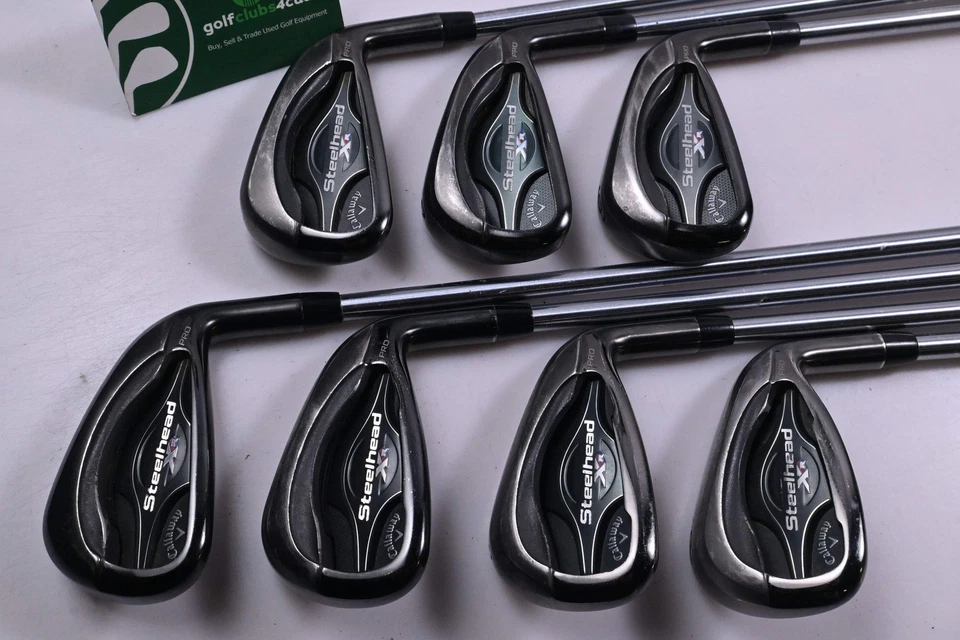 Callaway Steelhead XR Pro Irons / 4-PW / Stiff Flex Project X PXi Shafts - Image 2 of 4